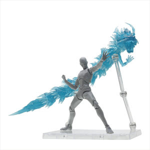 Efectos especiales de hielo y Efectos de escena de llama de torbellino juguetes de decoración <span class=keywords><strong>Luffy</strong></span> Ace figuras de acción modo juguetes Bakugou no Hero Dolls - Product Image 2
