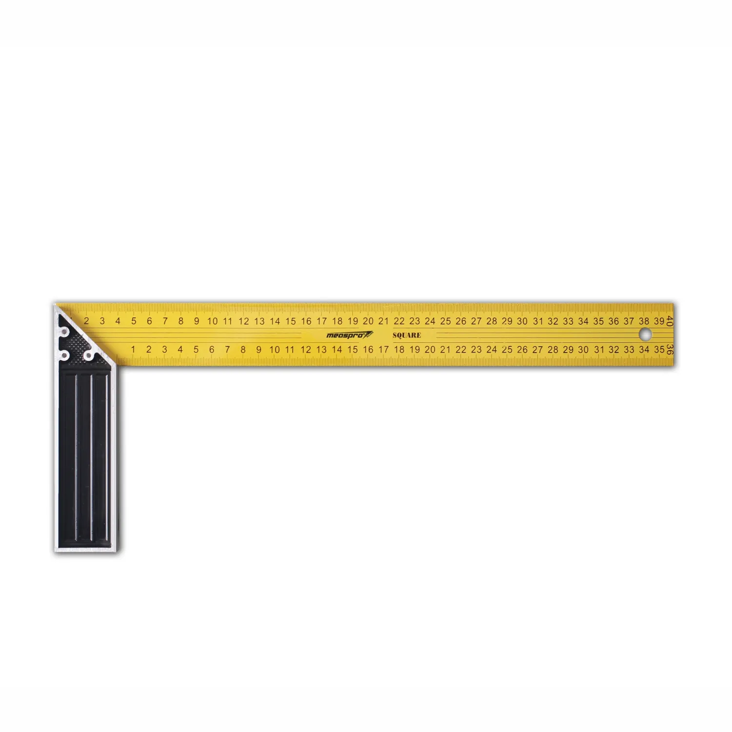 [MEASPRO]400mm Tri/ Try 90 Degree Angle Graduated Stainless Steel Square Ruler