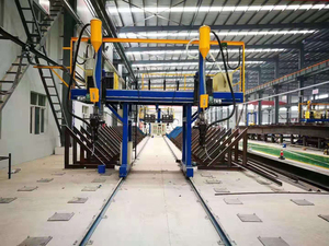 เครื่องเชื่อมแบบอาร์คใต้น้ำชนิดโครงเหล็กแบบแกนทรี  เครื่องเชื่อมวงกลมอัตโนมัติ  สายการผลิตอัตโนมัติสำหรับคานเอช  เครื่องเชื่อมโครงเหล็กแบบแกนทรีสำหรับคานเอช - Product Image 5