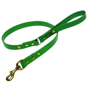 Correa de perro de lujo de alta calidad suave y cómoda de cuero acolchado de terciopelo ajustable y personalizada correa para mascotas - Product Image 3