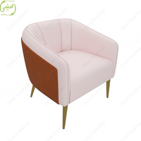 Vente chaude, table de manucure individuelle moderne pour salon de manucure, ensemble de table et de chaise, table de manucure de luxe rose avec collecteur de poussière