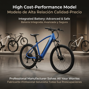Bicicleta Eléctrica de Montaña al por Mayor, Suministro Directo de Fábrica China, Kits CKD/SKD para Latinoamérica, Bicicleta Eléctrica MTB de Litio de 36V/48V - Product Image 2