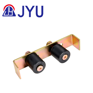 Support de rouleau en nylon robuste, rail en acier, poulie pour application de <span class=keywords><strong>porte</strong></span>, roulement fluide, conception chinoise, installation durable par vis - Product Image 2