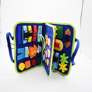 Libro Sensorial <span class=keywords><strong>de</strong></span> Aprendizaje Temprano, Juguetes para Autismo, Libro Sensorial Montessori, Juguetes para Niños Pequeños, Tablero <span class=keywords><strong>de</strong></span> Actividades, Juguetes <span class=keywords><strong>de</strong></span> Fieltro <span class=keywords><strong>de</strong></span> Dinosaurios - Product Image 4