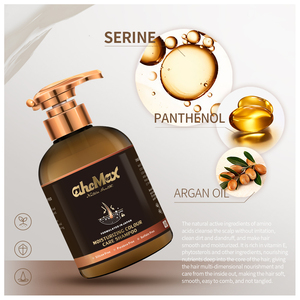 Shampoo OEM/ODM Formule 2-en-1 Hydratant <span class=keywords><strong>Anti</strong></span>-<span class=keywords><strong>pelliculaire</strong></span> Nourrissant Rafraîchissant Volumisant Bouclé Soin Professionnel Vente en Gros - Product Image 4