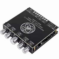 Carte amplificateur de puissance numérique professionnelle haute puissance 2.1 canaux 2*160W + 220W BT voiture transportant Module de caisson de basses lourd