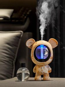 Humidificador Ultrasónico con Forma de Ratón, con Luz LED, Humidificador de Aire Doméstico de Sobremesa, Diseño de Plástico - Product Image 5