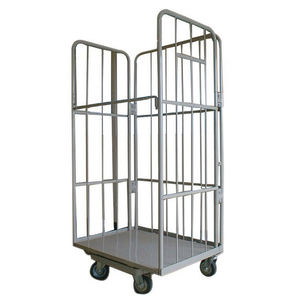 Conteneurs en acier à roulettes pour entrepôt logistique industriel, revêtement en poudre, supermarché, chariot de transport, stockage - Product Image 2