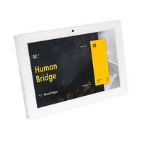 Moniteur LCD à écran tactile Android OS POE Interface USB Nouveau panneau industriel pour montage mural