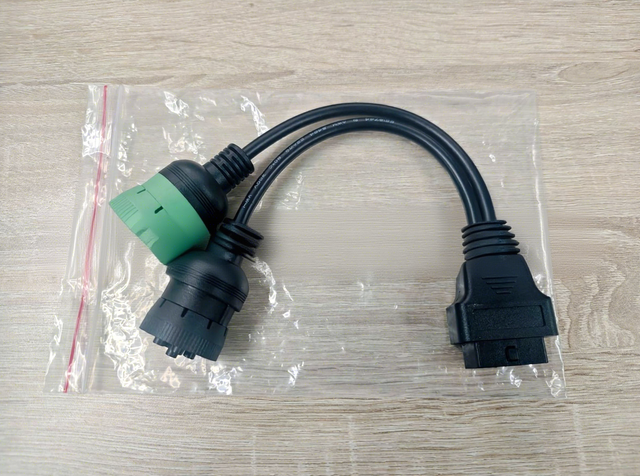 Wholesale Heavy Trunk Cables J1708 6-Pin J1939 9-Pin for Cummins cat Deutz Truck Adapter Cable DC12 Engine Diagnostic Scanner