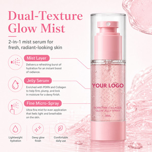 เซรั่มบำรุงผิวหน้าสูตรออร์แกนิค HKH Private Label คุณภาพสูง ติดทนนาน ปราศจากการทดลองกับสัตว์ ช่วยเพิ่มความชุ่มชื้นและความกระจ่างใส ขนาด 30 มล. สีม่วง โซเดียม ดีเอ็นเอ - Product Image 2