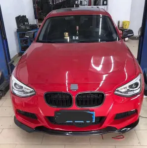 Mp 스타일 탄소 섬유 프론트 립 1 시리즈 f20 pre 5 도어 m135i 2012-2015'