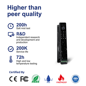 Wholesale Tuya Doorbell 3D Face Recognition <b>Camera</b> <b>Smart</b> Lock With Digital Fingerprint Cerradura Inteligente Keyless Door Lock - Product Image 2