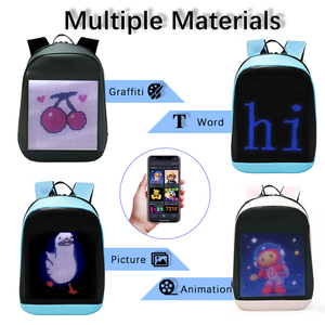 Mochila con Pantalla LED, Mochila Publicitaria, Bolsa de Viaje para Portátil, Mochila Escolar Inteligente con Bluetooth Inalámbrico y Aplicación de Edición, para Hombres y Mujeres - Product Image 3