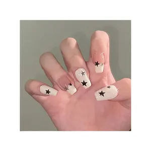 Advanced Five Star Nail Patch Short Ballet Finished False Nail