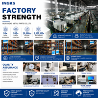 Goupille de verrouillage à bouton-poussoir en acier au carbone zingué de qualité supérieure, longueur personnalisée, avec poignée en Q, pour VTT et machines agricoles