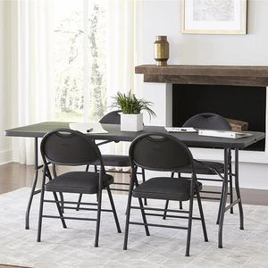 Hot <strong>Sales</strong> Outdoor Furniture Garden Portable Space Saving Black Plastic Rectangular Folding Banquet <strong>Trestle</strong> <strong>Table</strong> <strong>for</strong> Events - Product Image 6