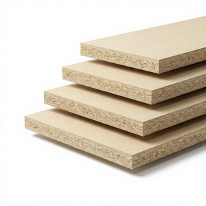 Panneau de particules en peuplier résistant aux intempéries 22 mm, finition bois massif, design contemporain, qualité supérieure pour extérieur, garantie 5+ ans - Product Image 1