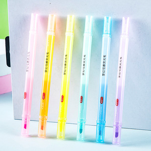 6 pièces/ensemble effaçable <span class=keywords><strong>surligneur</strong></span> stylo marqueur <span class=keywords><strong>Pastel</strong></span> liquide craie marqueur Fluorescent - Product Image 6