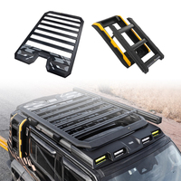 Vente chaude Ensemble d'exploration 2 pièces Échelle latérale télescopique Porte-bagages de toit pour accessoires GWM Tank 300