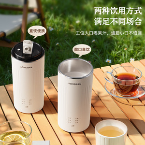 เครื่องทำนมถั่วเหลือง 1 ลิตรมัลติฟังก์ชั่นแบบพกพาไฟฟ้าขนาดเล็กเครื่องเตรียมอาหารสำหรับอาหารเด็กพร้อมฟังก์ชั่นทำความร้อน 110V 220V - Product Image 2