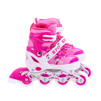 Offre Spéciale en stock populaire clignotant enfants garçons filles enfants chaussures de skate patins à roulettes en ligne