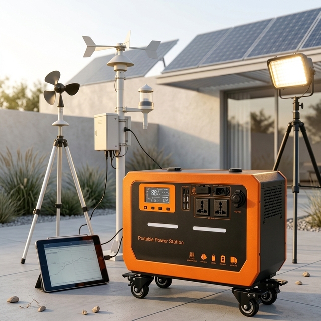 Portable Solar Power Station LiFePO4 Battery Hand Manufacturer Off-grid Solar Generator for Outdoor Camping Home Emergency