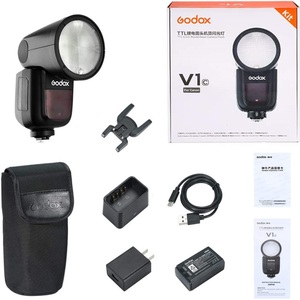 <span class=keywords><strong>Flash</strong></span> TTL Li-ion à tête ronde V1 C/N/S/F/O/P pour appareils photo – Kit <span class=keywords><strong>flash</strong></span> Speedlite pour appareils photo - Product Image 2