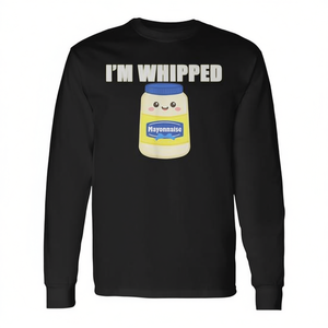 T-shirt a maniche lunghe I'm Whipped Mayonnaise - Product Image 2
