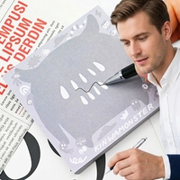 Venta directa de fábrica personalizable Ins Student Creative Times Notes Bloc de notas Nuevo estilo Papel de vinilo Suministros de oficina Perfume