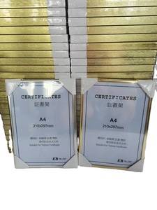 Cadre de miroir en alliage d'<span class=keywords><strong>aluminium</strong></span> Longtai, personnalisé, format A4 pour table, A3 pour mur, dessin simple, dessin latéral - Product Image 3