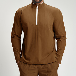 Chaqueta Deportiva Ecológica para Hombre, Cortavientos con Cremallera y Bloques de Color Reciclados, Ropa Deportiva Sostenible para Gimnasio - Product Image 6