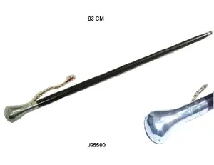 Mango de aluminio de alta calidad con madre de perla bastón de madera regalos para ancianos soporte para caminar en precio al por mayor - Product Image 1