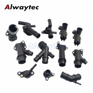 Bride de connecteur de tuyau d'eau 1J0 121 087B tuyau de liquide de refroidissement de radiateur connexion rapide pour système de refroidissement de siège VW AUDI - Product Image 2