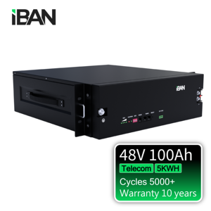 Batterie LiFePO4 48V 100Ah à 4000 cycles pour stockage d'énergie, idéale pour les télécommunications - Meilleures ventes - Product Image 3