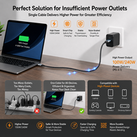 Câble USB C vers Micro USB LUNG KAY, charge rapide 3A, synchronisation des données 480 Mbps, noyau en cuivre pur, gaine en nylon tressé, boîtier en aluminium pour ordinateur portable