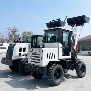 Cheap Price Wheeled Shovel Front Loader Garden Compact 4x4 Wheel Loader Road Construction <strong>4WD</strong> Hydraulic Wheel Loader - Product Image 6