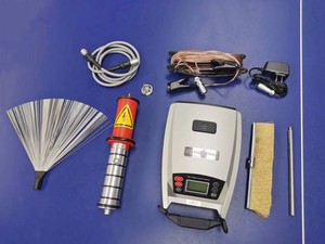 High Voltage Pulse <strong>Porosity</strong> <strong>Holiday</strong> Detector Coating Pinhole Leak <strong>Detection</strong> Equipment Device HD-12 Pulse Spark Leak Detector - Product Image 4
