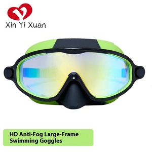 Children's <b>large</b>-<b>frame</b> nose-shaped swimming goggles, water-resistant, anti-fog, anti-ultraviolet,factory direct sale - Product Image 3