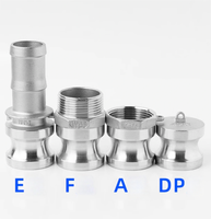 Chine Usine Camlock Raccord Rapide 1 2 3 4 Pouces Tuyau En Acier Inoxydable Hydraulique Fileté Cam Lock Connecteurs pour Pompe À Eau
