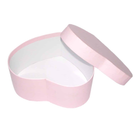 Emballage en carton personnalisé recyclable en forme de cœur conception créative boîte-cadeau couvercle Bnd Base
