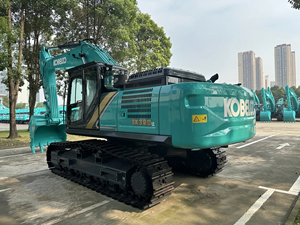Excavadora hidráulica de cadenas Kobe Steel SK390XD japonesa de segunda mano, excavadora minera ultrapesada de 39 toneladas, se vende a bajo precio. - Product Image 1