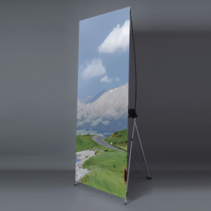 Logotipo personalizado Imprimir 80X200 cm Tamaño Roll up <span class=keywords><strong>Banner</strong></span> con económico Standee 3,2 M <span class=keywords><strong>X</strong></span> 50 m Flexible Pvc <span class=keywords><strong>Banner</strong></span> Backdrop Stand - Product Image 1