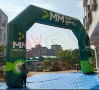 Arche gonflable pour événements extérieurs avec souffleur, en PVC sportif, gonflables publicitaires promotionnels