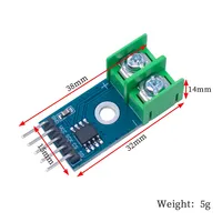 MAX31850 MAX6675 Modul Termokopel Tipe K Sensor Pengukur Suhu dengan Probe Opsional