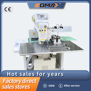 <span class=keywords><strong>Macchina</strong></span> da Cucire Industriale SOMAX SM-16S per Bordatura Laser Automatica di Abbigliamento, <span class=keywords><strong>Polo</strong></span> e Tasche dei Pantaloni - Product Image 4