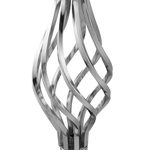 VINCIGANT Set di 6 Vasi <span class=keywords><strong>Moderni</strong></span> in Metallo Dorato e Argentato di Alta Qualità per Centrotavola Matrimoniali e Portacandele Profumate 50cm - Product Image 4