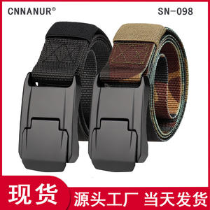 เข็มขัดยุทธวิธีคาดเอวสำหรับผู้ชายหัวเข็มขัดไนลอนสังกะสีอัลลอยแบบปลดได้อย่างรวดเร็ว1.5โลโก้กำหนดเอง - Product Image 2