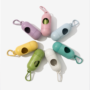 Distributeur de sacs à déjections pour animaux de compagnie, portable, pliable, imperméable, mini, écologique, biodégradable, pour l'élimination des déchets de chat - Product Image 3