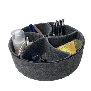 लिविंग रूम ऑफिस या डेस्कटॉप में उपयोग के लिए उपयुक्त छह टुकड़ों के भंडारण बॉक्स सेट को पेंसिल स्टोरेज बॉक्स के साथ जोड़ा जा सकता है - Product Image 4